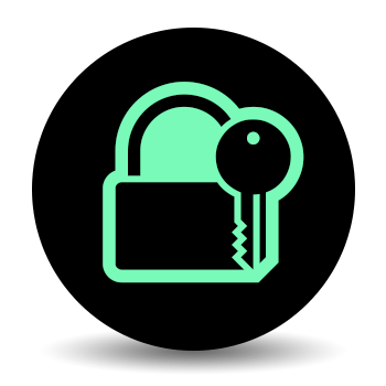 Lock and Key icon